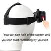 Head-Mounted Mobile Phone Holder First-person Perspective Fixed Bracket New Headband Bracket  Gift