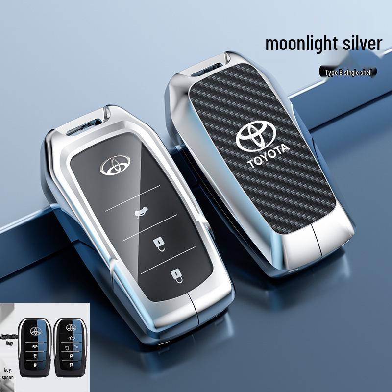 Футляр для ключа Toyota: Подходит для Prius, Mirai, Corolla, Camry и RAV4.