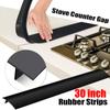 30 Inch Stove Counter Gap Cover T-Shaped Silicone Rubber Strip for Kitchen Oil-Gas Slit Filler Heat Resistant Mat Oil Dust Water Seal