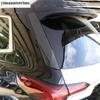 Rear Window Panel Sequ / Rearview Mirror Rubbing Strip Cover Trim ABS Carbon Fiber Accessories For Cadillac XT6  -