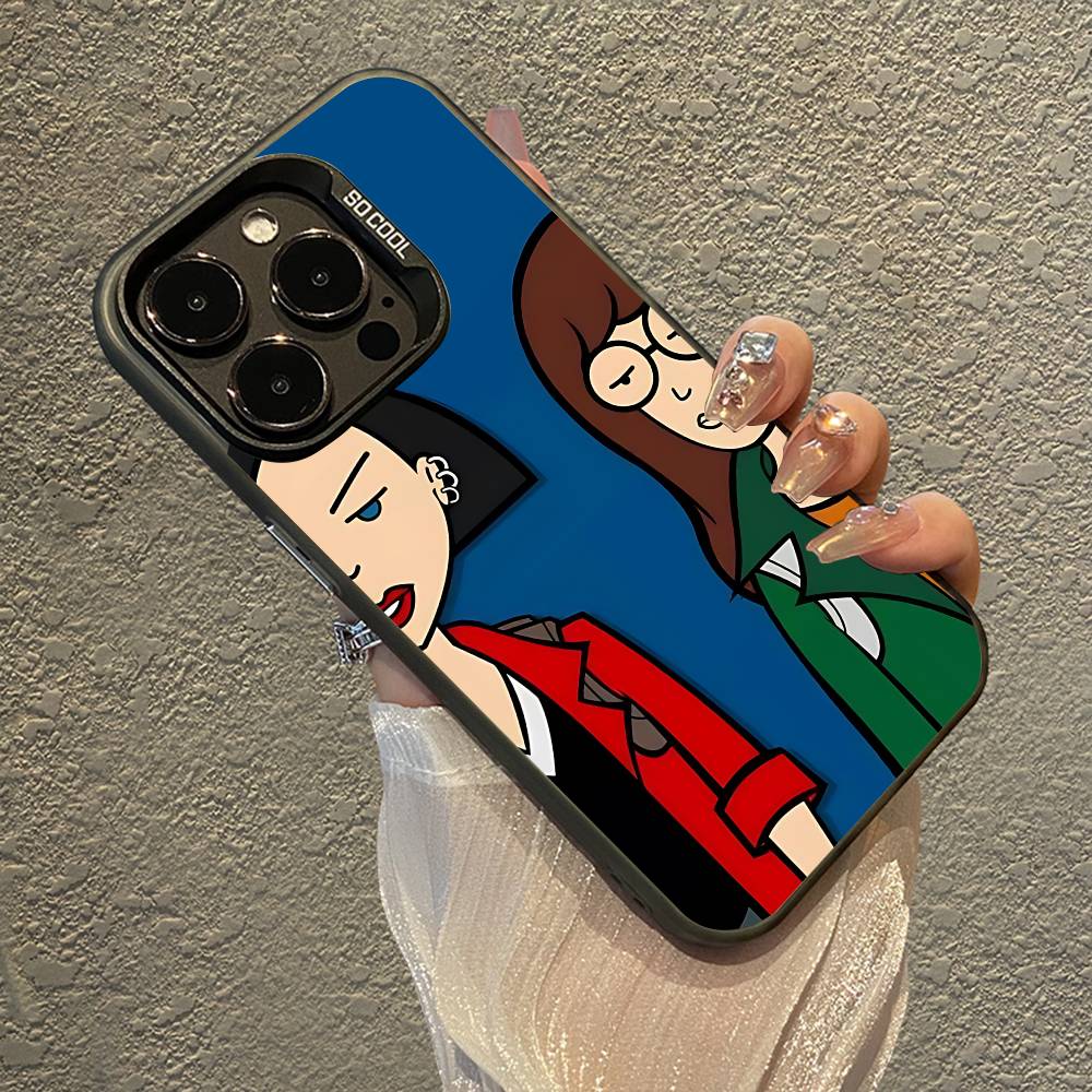 Чехол G-Cool T-Daria для iPhone 16 15 Plus 14 13 12mini 11Pro Max Конфетный Матовый Ударопрочный Задний Чехол
