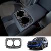 Для Subaru Forester 2024 2025 2026 ABS карбон Панель-наклейка на крышку подстаканника заднего ряда центральной консоли салона