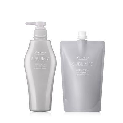 SHISEIDO>ПРОФЕССИОНАЛЬНЫЙ шампунь Subrimic Adenovital оригинальный 500 мл/сменный блок 450 мл Выбрать 1