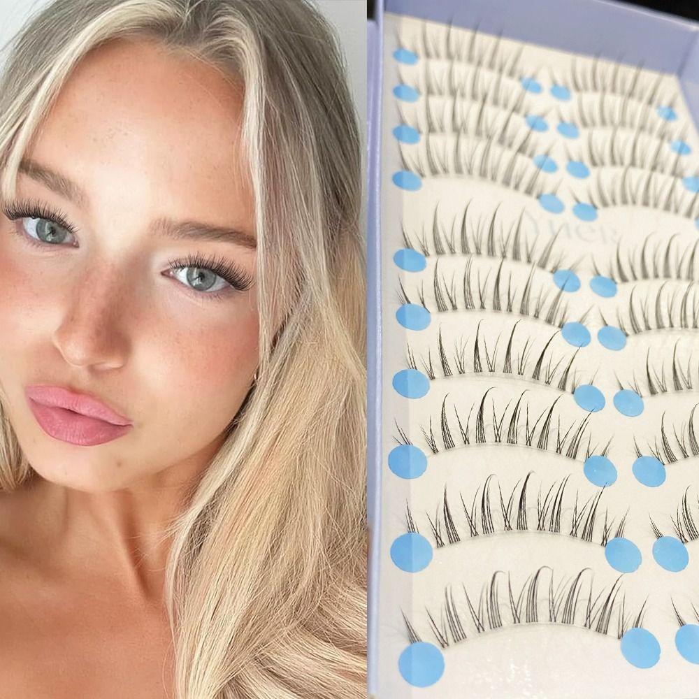 Natural Eyelashes 3D Mink False Eyelashes New Fake Lashes  Makeup Eyelash Extension
