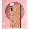 Cute Cartoon Guinea Pig Cover For Samsung Galaxy S23 S24 Ultra S8 S9 S10 S22 Plus Note 10 20 Ultra S20 S21 FE Case