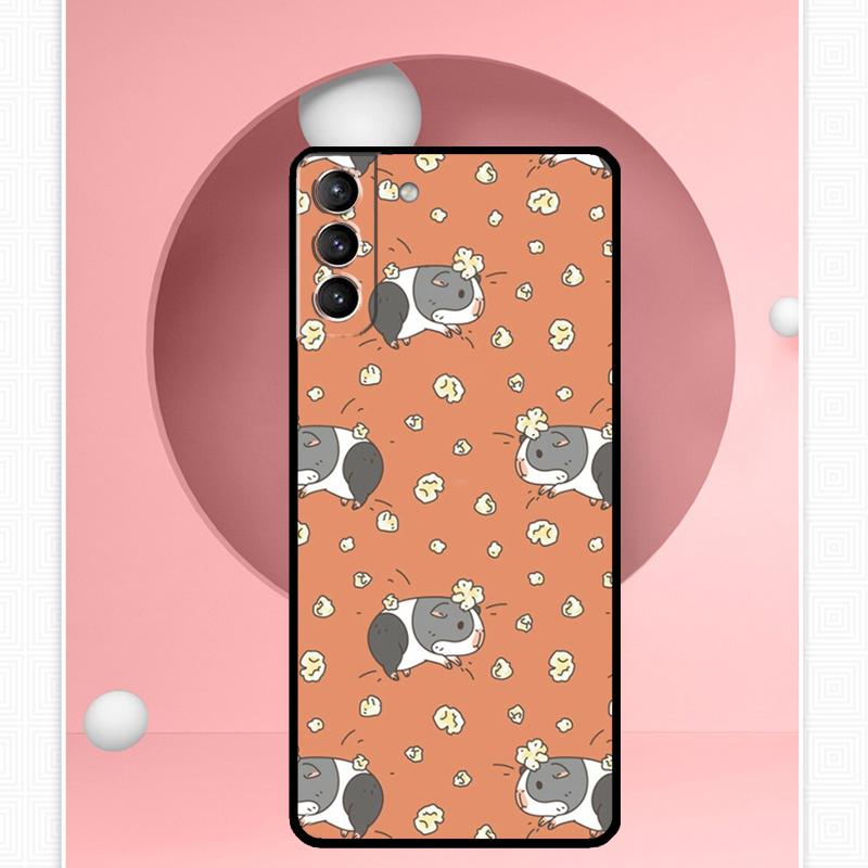 Cute Cartoon Guinea Pig Cover For Samsung Galaxy S23 S24 Ultra S8 S9 S10 S22 Plus Note 10 20 Ultra S20 S21 FE Case