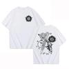 2025 Summer Invulnerable Printed Harajuku Men's 100% Pure Cotton Short-sleeved Soft, Comfortable and Loose Top