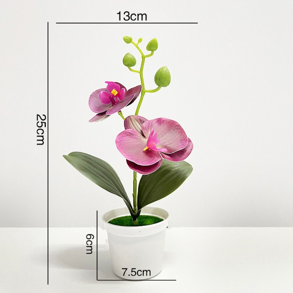 Artificial Artificial Orchid Bonsai Artificial Flower Bonsai  for Home Wedding Decor
