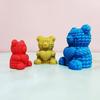 Bear Designs Candle and Home Decors Artistic Bear Shaped Silicone Mould for Crafters in Home Decoration Crafts