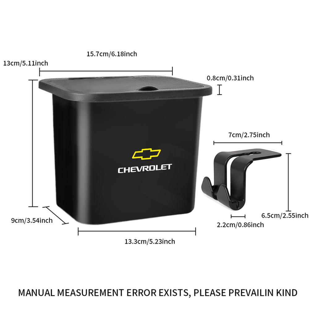 AABHF1 Multi-functional  Car Hanging Vehicle Garbage storage Box for Chevrolet Silverado Trailblazer Suburban Traverse Onix Corsa Volt