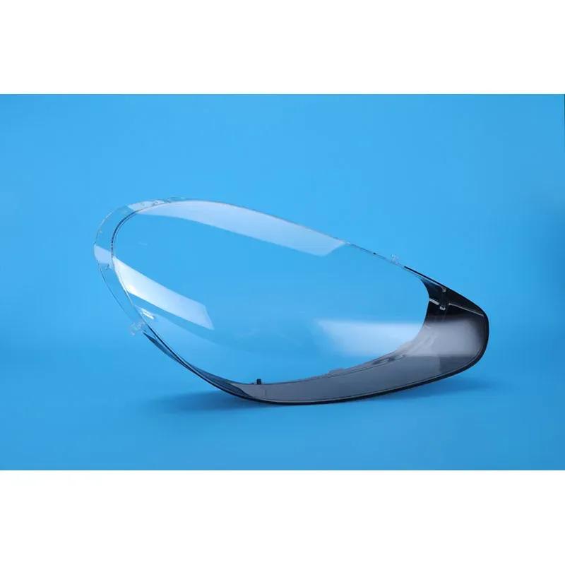 Headlamp Cover For Porsche Cayenne 2015 2016 2017 Shade Transparent Lampshade Headlight Shell Plexiglass Replace Original Lens