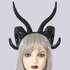 Devil Ox Horn Hairband Halloween Sheep Horns Headband Cosplay Headband  Men
