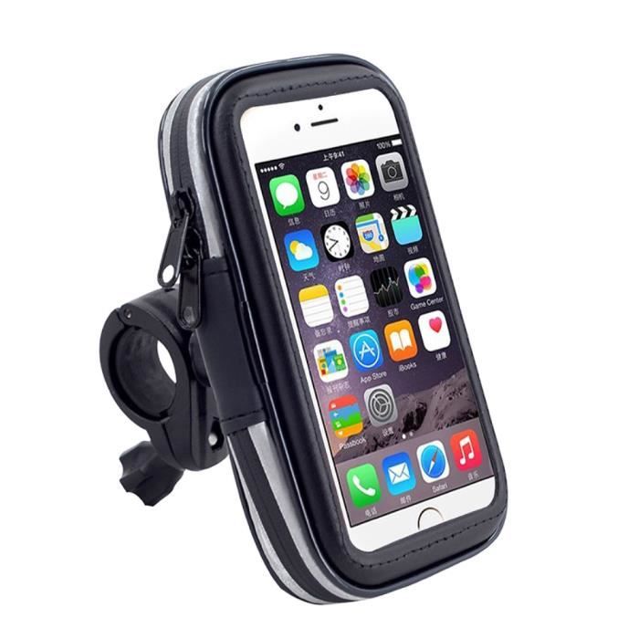 Support Professionnel Réflecteur pour le Guidon de Bicyclette et la Moto Imperméable Rotative 360 pour => BLU VIVO 4.3, D910I >