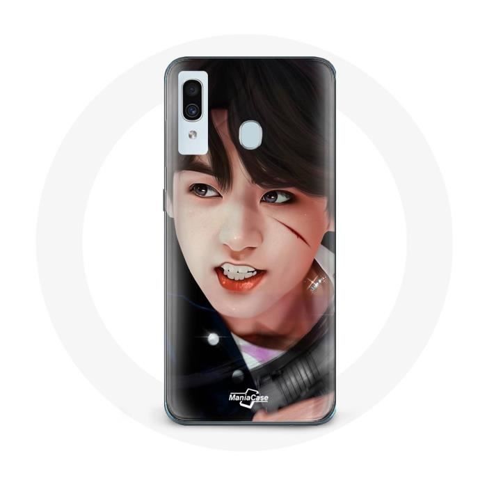 Чехол для Samsung Galaxy A20e BTS Bangtan Sonyeondan Jungkook Fanart