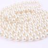 1pc Ladies Multi-Strand Pearl Beaded Knotted Necklace, Pearl White, Elegant Style for Vacation, Casual, Party