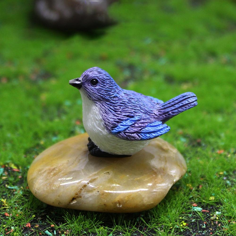 Ornaments Dollhouse Little Birds Home Decor Micro Landscape Fairy Garden Decor Miniature Figurines