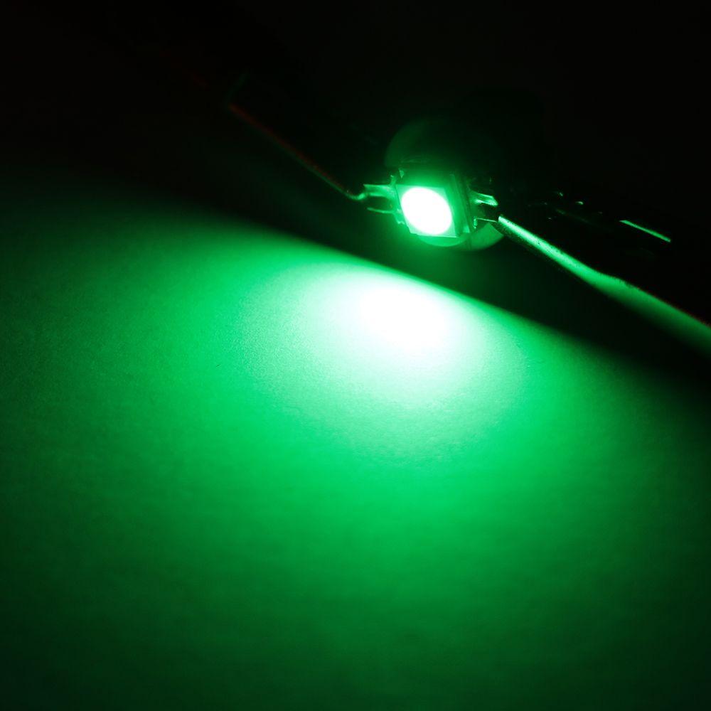 10Pcs New 1SMD T5 B8.5D Car Lights Dashboard Side Interior Dash Lights Gauge LED Indicator Bulbs