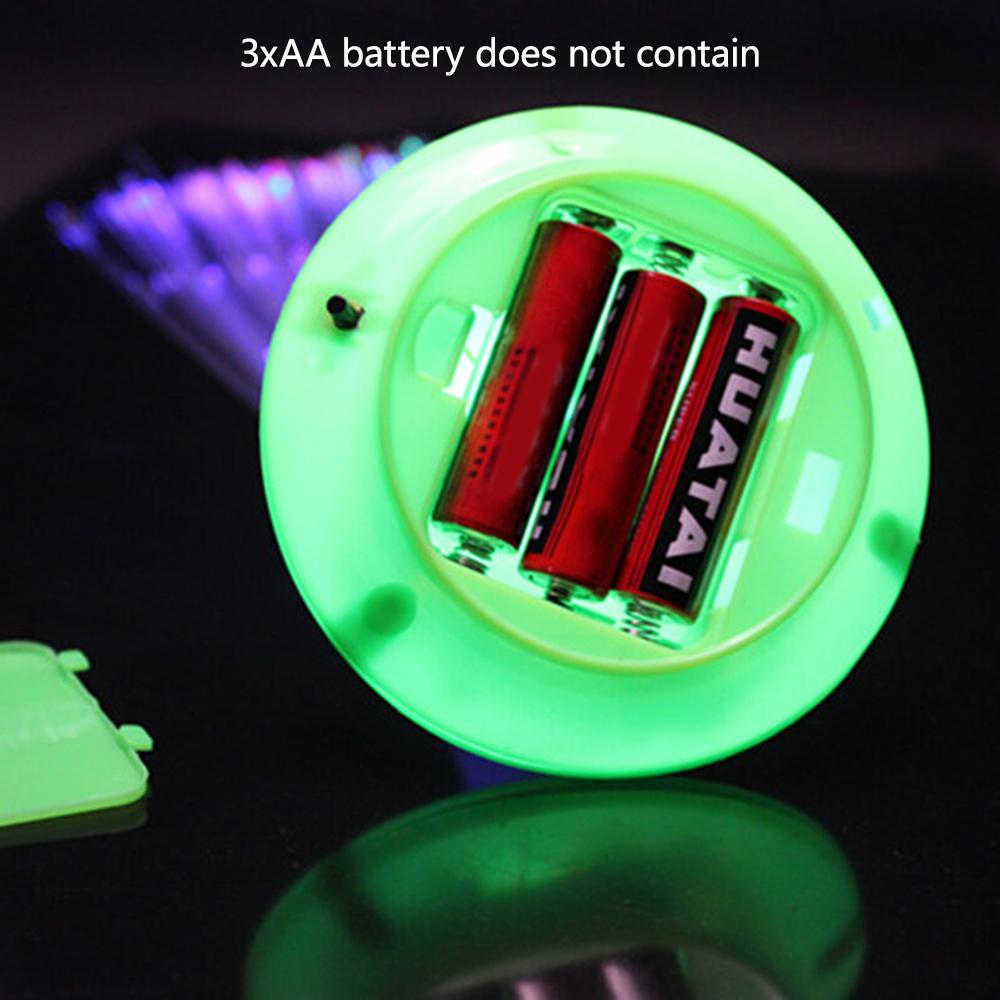 Цветной светодиодный оптоволоконный свет, ночник, праздничные рождественские свадебные украшения, звезды светятся в темноте, детские игрушки, ночники