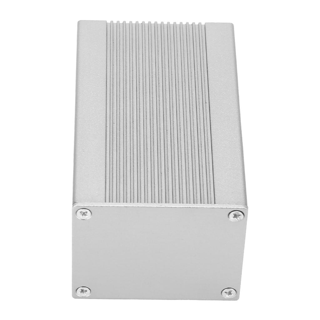 Printed Circuit Board Instrument Aluminum Cooling Box DIY Electronic Project Enclosure Case