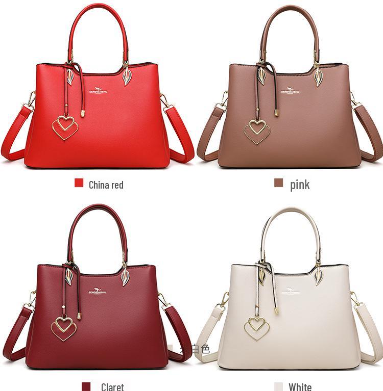 Женская универсальная сумка через плечо Kangaroo 2025 из мягкой кожи