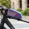 Waterproof Bicycle Top Tube Bag Large Capacity MTB Pouch  Cycling Accessories