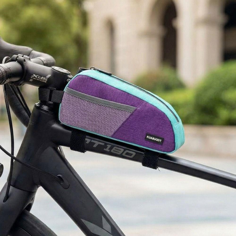 Waterproof Bicycle Top Tube Bag Large Capacity MTB Pouch  Cycling Accessories
