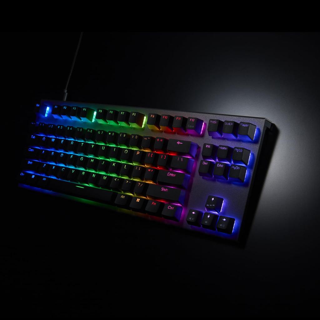 REALFORCE GX1Plus English Capacitive Rapid Fastest Made in No Kana X1PD11 Keyboard, 45g, Layout, Black/Dark Gray, Non-Contact Triggers, 8000Hz, 0.1mm