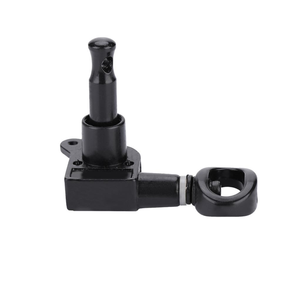 6PCS Black Color Acoustic Guitar Tuners Hollow Handle Design Electric Guitar Tuners For Guitarists