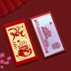 Красные конверты 2026 Вьетнамские лунные пакеты 6 штук Красный новогодний денежный пакет для свадьбы дня рождения фестиваля праздничной вечеринки