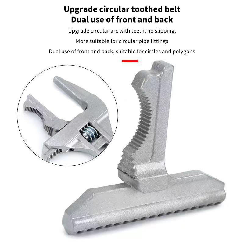 1 шт., большой открывающийся алюминиевый сплав, короткая ручка, разводной ключ, многофункциональный ключ для нагрева воды в ванной комнате