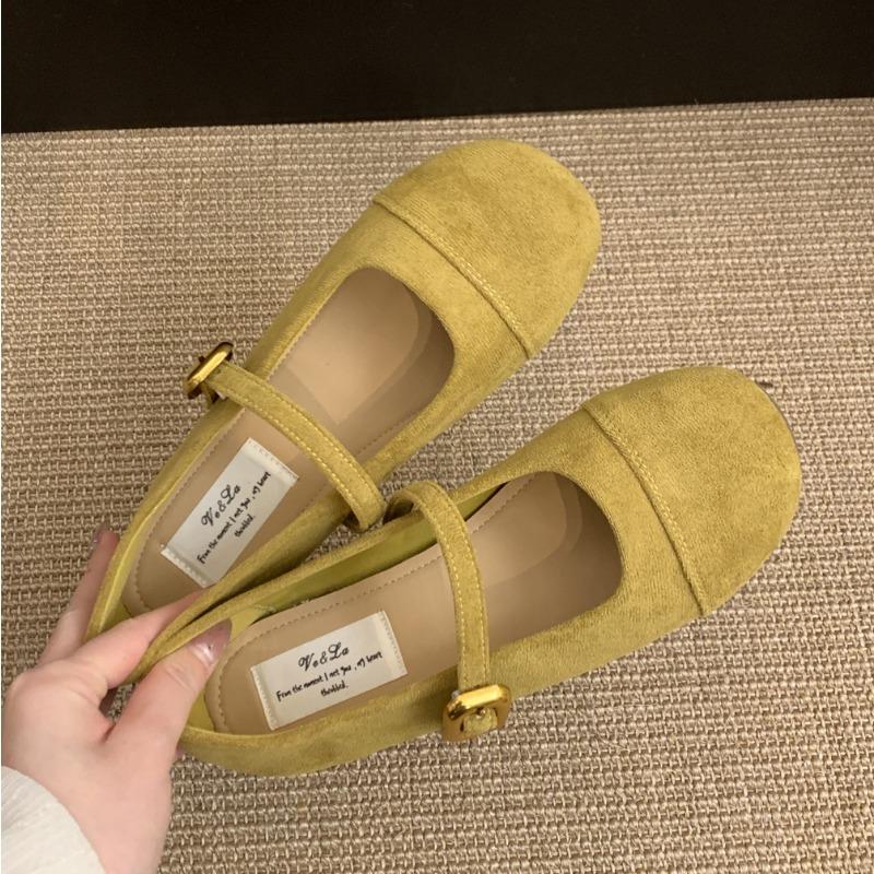 Fashion New Style Retro Mary Jane Shoes for Women Summer Round Toe Woman Flats Cheap High Quality Fashion Comfortable and Elegant Shoes