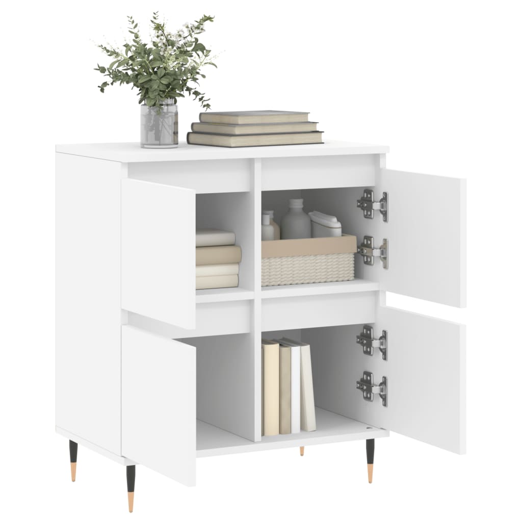 Sideboard White 60x35x70 cm Particleboard