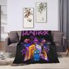 Kpop Охотник на демонов Huntrix Girls Одеяло Кемпинговое Фланелевое Плед для Дивана Кресла Теплое Мягкое Качественное На заказ Покрывало