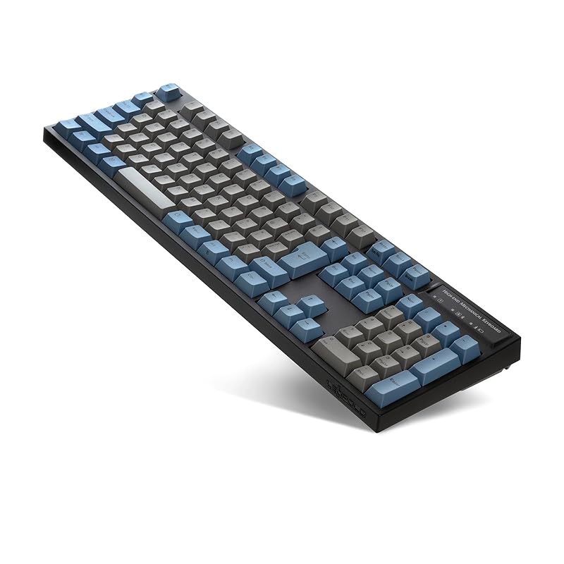 LEOPOLD FC900RBT GRAYBLUE Bluetooth/USB-C Japanese sequence Kana nothing full 108 keys key Switch hot-swappable Windows/macOS AAA battery powered