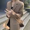 Women's 2024 Autumn Slimming Mid-Length Casual Suit Jacket