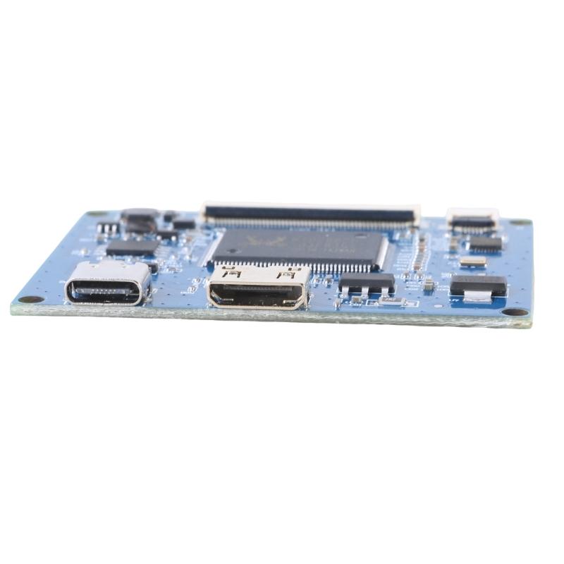 Плата драйвера LCD Type C 5V Модуль дисплея с сенсорным экраном Плата 50-контактная TTL Разрешение 800x480 Поддержка AT070TN92