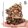 Статуэтка Фортуны, статуя смеющегося Будды, китайский фэн-шуй, домашний декор, скульптура черепахи-дракона