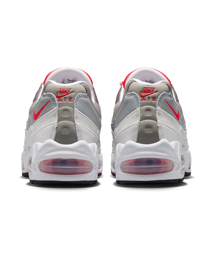 Nike Air Max 95 Big Bubble W - White:Pink Rise:Wolf Grey:Light Crimson / Hj5996-101