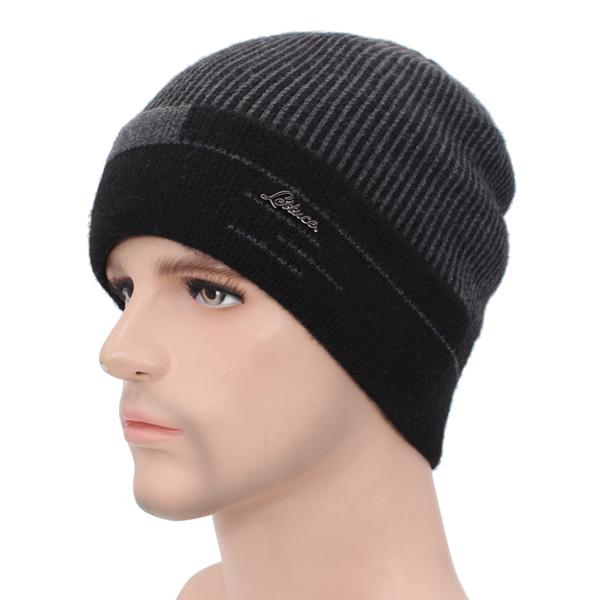 Skullies шапки мужские шарф вязаная шапка кепка мужской плюс капот Gorras теплые толстые зимние шапки унисекс для мужчин женщин спортивная шапка-бини