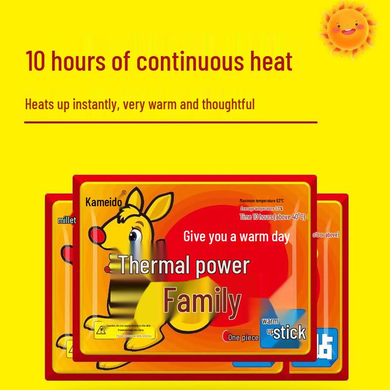 Cartoon Kangaroo Self-Heating Warm Patches