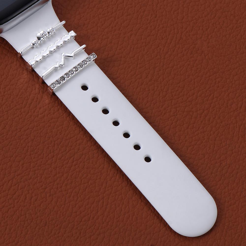 Diamond Bracelet For Apple Watch Band Wristbelt Charms Decorative Ring Watch Band Ornament