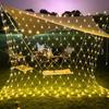 Предпочитаемые уличные мерцающие светодиодные солнечные гирлянды из сетки