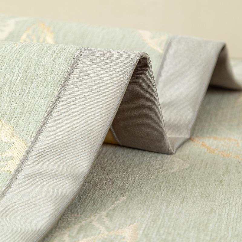 Light Luxury High-End Sofa Towel Cover Cloth Four-Season Universal Non-Slip Straight Row Seat Cushion New Leather Sofa Cushion