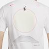 Nike T Shirts Men's White Crew Neck Moderate DB0873-100
