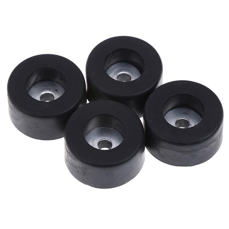 4Pcs Speaker Shockproof Feet Pad Cushion Rubber Feet Damper Pad Base 38Mm X 19Mm