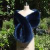 Autumn Winter New Sexy Fashion Women Casual Faux Fur Keep Warm Party Evening Bride Cape Scarf Shawl Clothes Autumn Winter Clothes