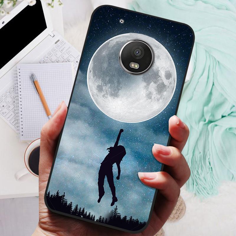 Чехол для Motorola Moto G5 Plus Черный Чехол Лев Волк Силиконовый Мягкий Задний Чехол Для Moto G5 Plus Чехол для Телефона G5+ Защитный Корпус