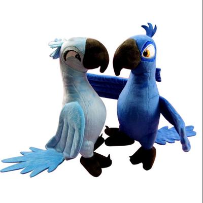 12 дюймов BLU & Jewel 2 шт. Рио плюшевые игрушки попугай птица чучело кукла для детей подарок
