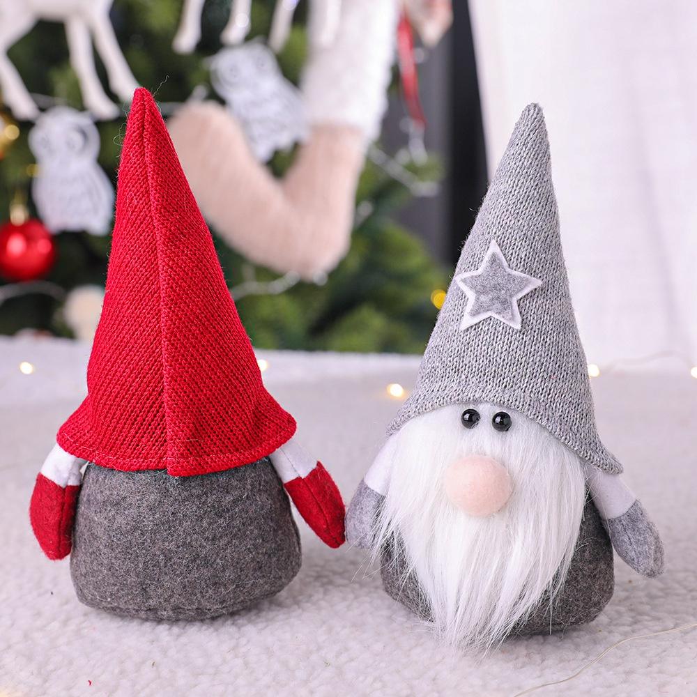 Рождественское украшение кукла гном рождественская безликая кукла рождественский подарок рождественские украшения