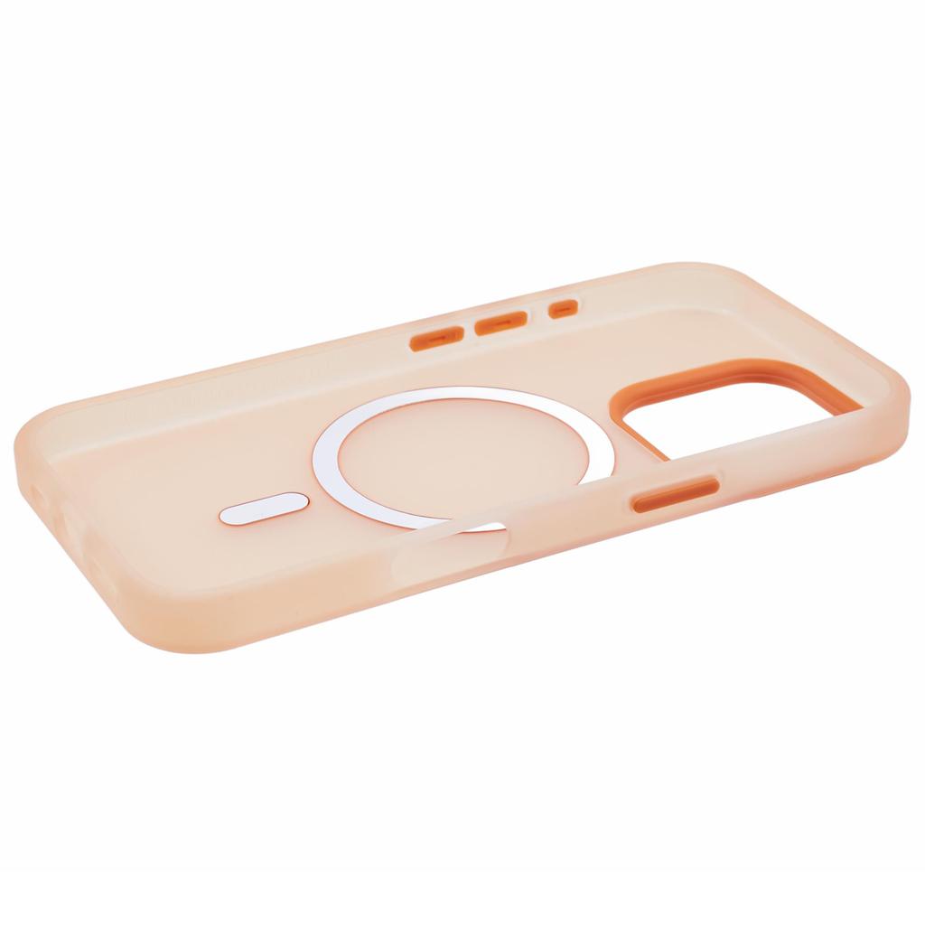For iPhone 13 Pro Max Case Compatible with MagSafe TPU Translucent Back Phone Cover